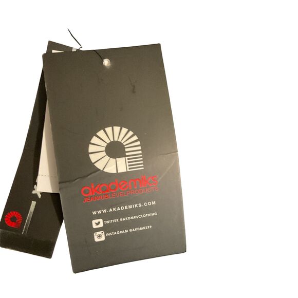 Akademiks XL Gray Cargo Pants with Stretch Drawstring - Picture 10 of 11